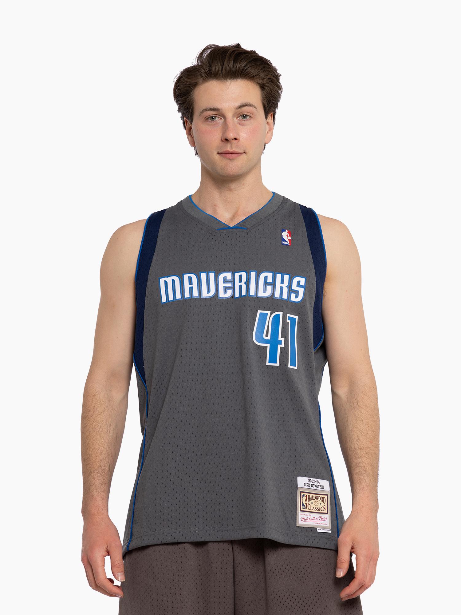 Mitchell & Ness Swingman Mesh Jersey Dallas Mavericks 2003-04 Dirk Nowitzki - Maillot NBA Authentique