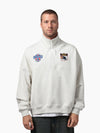 Adelaide Crows Centenary 1/4 Zip Crew