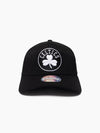 Boston Celtics Black & White Flex 110 Snapback