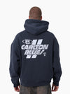 Carlton Blues Panel Box Hoodie
