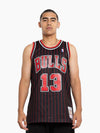 Luc Longley 1995-96 Chicago Bulls Swingman Jersey