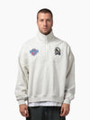 Collingwood Magpies Centenary 1/4 Zip Crew