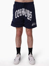 Dallas Cowboys Stars & Text Mesh Shorts