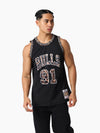 Dennis Rodman 1997-98 Chicago Bulls Leopard Swingman Jersey