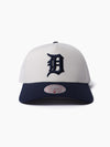 Detroit Tigers White & True Classics Pro Pinch Snapback
