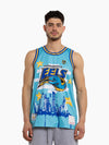 Parramatta Eels Graffiti Basketball Jersey