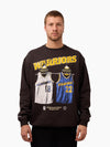 Golden Stat Warriors Hungout Jersey Crew