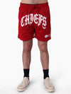Kansas City CHiefs Stars & Text Mesh Shorts