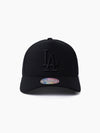 Los Angeles Dodgers Black On Black Flex 110 Snapback