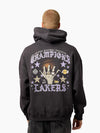 L.A Lakers Black Letter Champs Boxy Hoodie