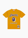 Bape x Mitchell & Ness L.A Lakers Tee