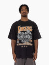 L.A Lakers Three In A Row Rings Tee