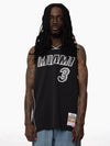 Dwyane Wade 2011-12 Miami Heat Dark Swingman Jersey
