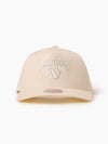 New York Knicks White & Cream Pro Pinch Snapback