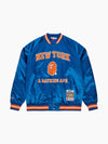 Bape x Mitchell & Ness New York Knicks Satin Jacket