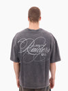 Oakland Raiders Star Script Boxy Fit Tee