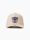 Oakland Raiders Cream & Navy Flex 110 Snapback