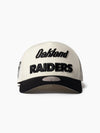 Oakland Raiders Tri Logo Pro Pinch Snapback