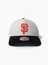 San Francisco Giants White & True Classics Pro Pinch Snapback