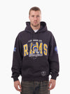 Los Angeles Rams NFL Arch Helmet Hoodie