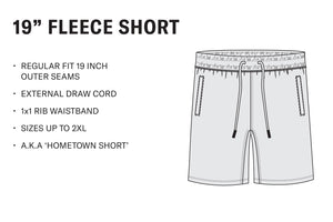Men's 19' Fleece Shorts