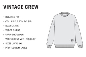 Men's Vintage Crew