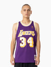 Shaquille O'Neal 1996-97 L.A Lakers Road Swingman Jersey