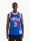 Allen Iverson 1996-97 Philadelphia 76ers Road Swingman Jersey